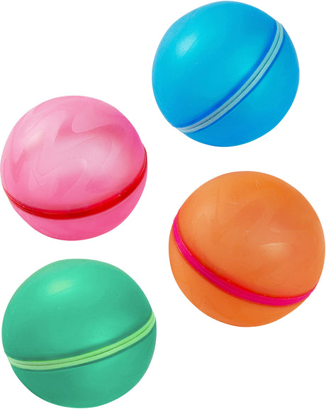 Soak Zone Reusable Water Balloons 4 pk