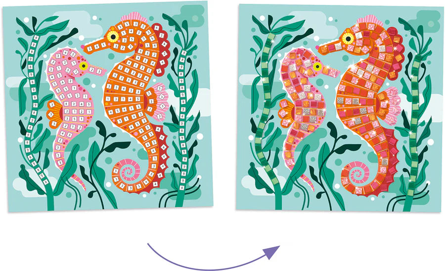 Caribbean Sticker Mosaic