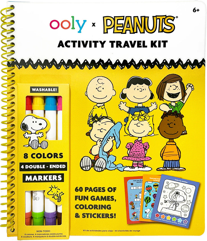 Peanuts Travel Activity Set – Fun Stuff Toys