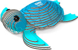 Eugy Sea Turtle 3D Cardboard Model Kit
