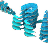 Eugy Sea Turtle 3D Cardboard Model Kit