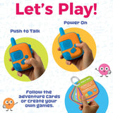 Walkie Talk-Along Scavenger Hunt & Adventure Set