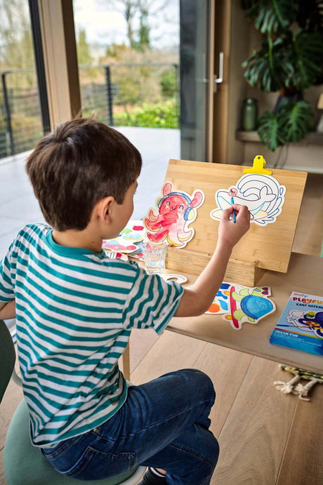 Playful Painters Easy Watercolor Painting - Ocean Fun