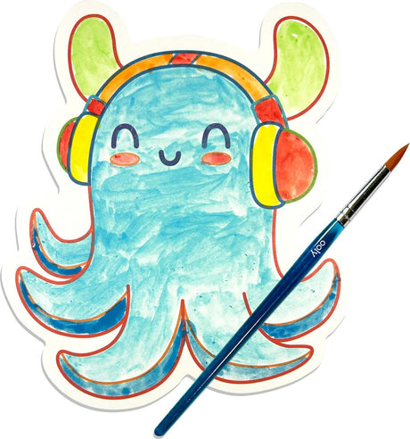 Playful Painters Easy Watercolor Painting - Ocean Fun