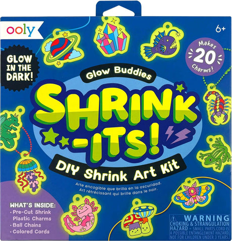 Glow Buddies Shrink-Its! DIY Shrink Art Kit
