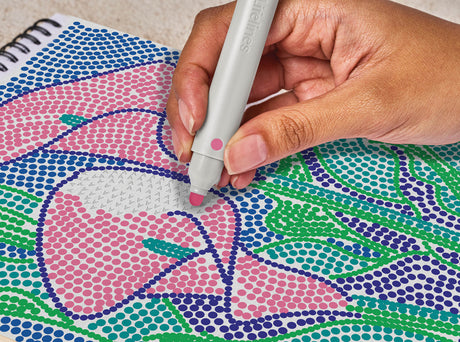 Lifelines FlowArt Dot-By-Letter - Botanicals