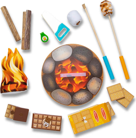 Let's Explore Campfire S'mores Play Set