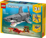 CREATOR 3 in 1 Fierce Shark with a Treasure Chest