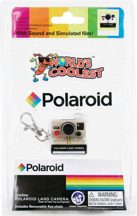 World's Coolest Polaroid Land Camera Keychain