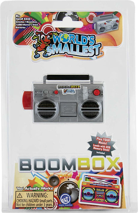 World's Smallest Boom Box