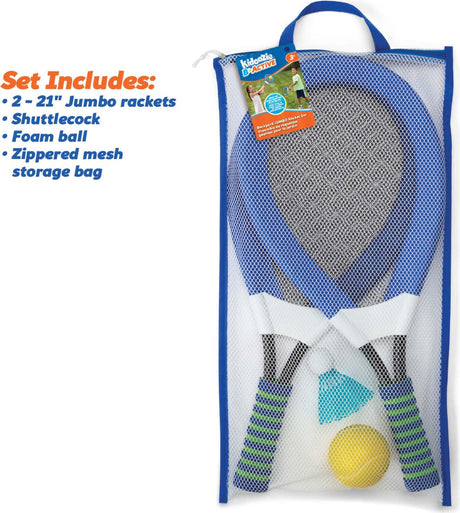 Kidoozie Backyard JUMBO Racket Set