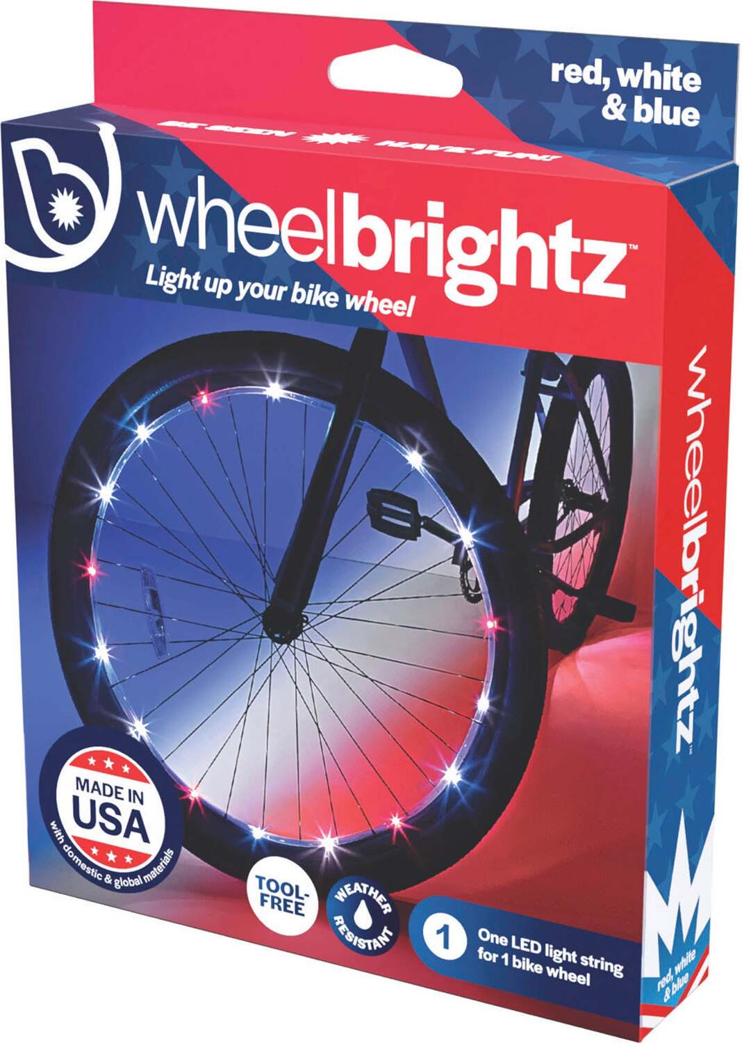 WheelBrightz - Red, White & Blue