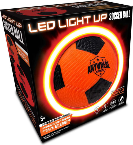 LED Light Up Soccer Ball, Size 5