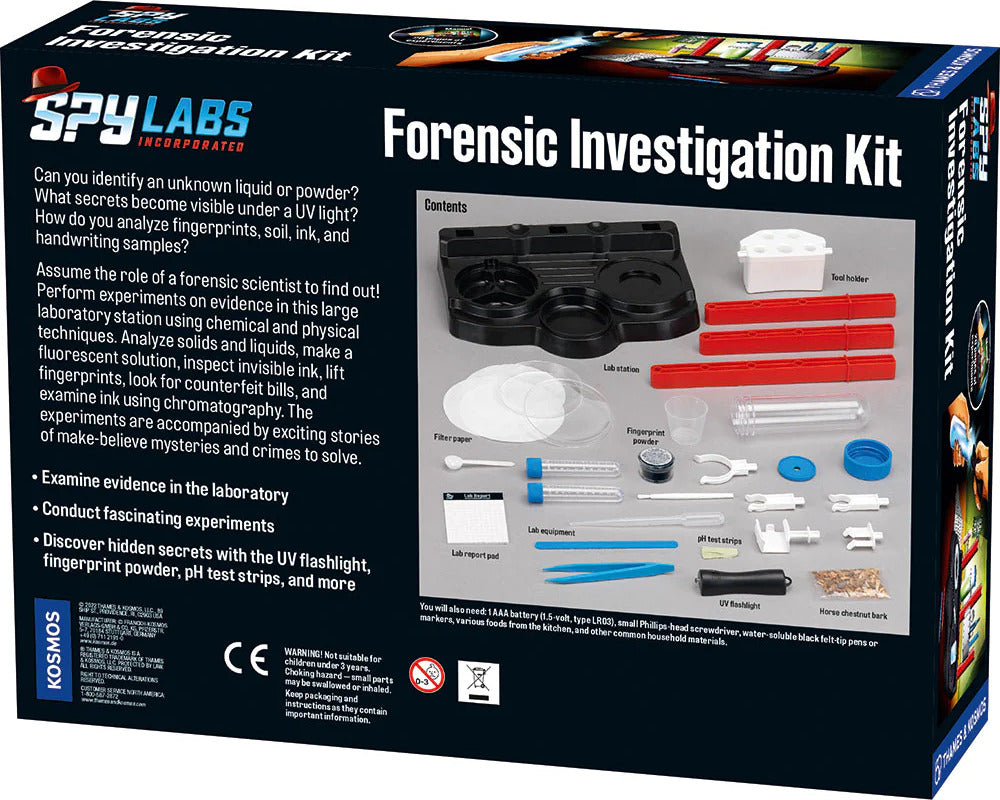 Spy Labs: Forensic Investigation Kit