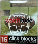 Click Blocks Magnetic 16Pc Sport Puzzle