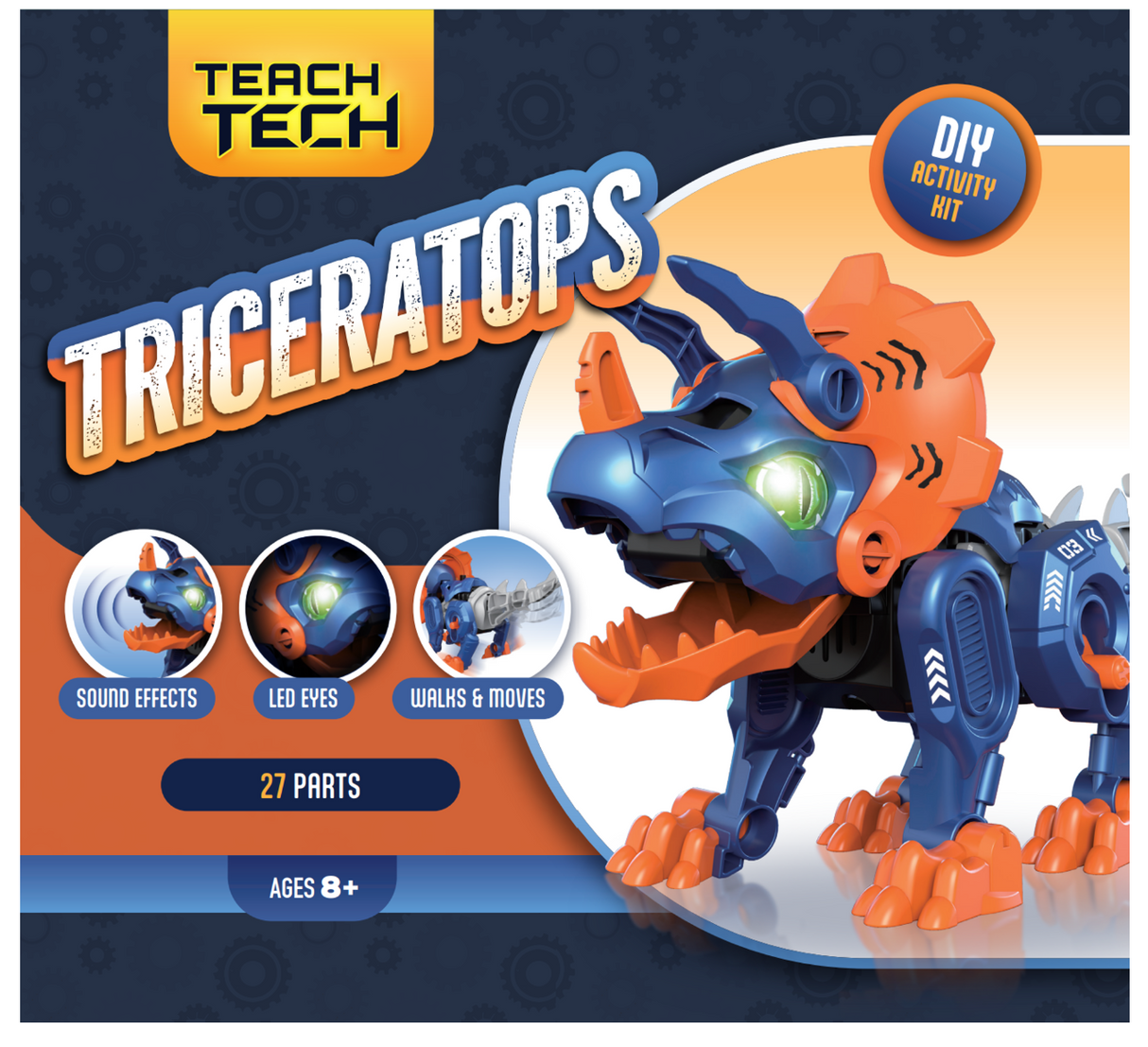 Triceratops Robot Diy Activity Kit