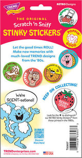 Grape Going! - Grape Jelly scent Retro Stinky Stickers® (24 ct.)