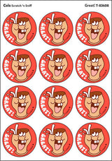 Great! - Cola scent Retro Stinky Stickers® (24 ct.)