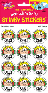 Olé! - Taco scent Retro Stinky Stickers® (24 ct.)