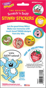 Right On! - Pineapple scent Retro Stinky Stickers® (24 ct.)