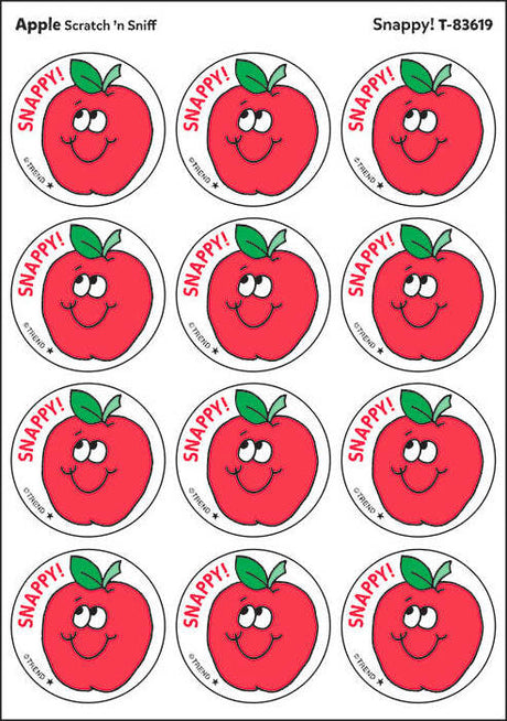 Snappy! - Apple scent Retro Stinky Stickers® (24 ct.)