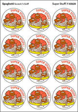 Super Stuff! - Spaghetti scent Retro Stinky Stickers® (24 ct.)