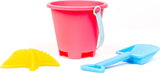 3pc Pink Sand Bucket Set