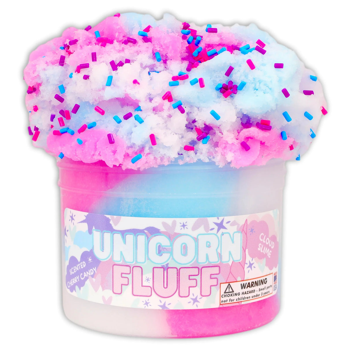 Unicorn Fluff Dope Slime