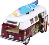 VW Classic Bus w/ Surfboard