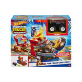 Hot Wheels Monster Trucks Arena Smashers™ 5-Alarm Fire Crash Challenge™ playset