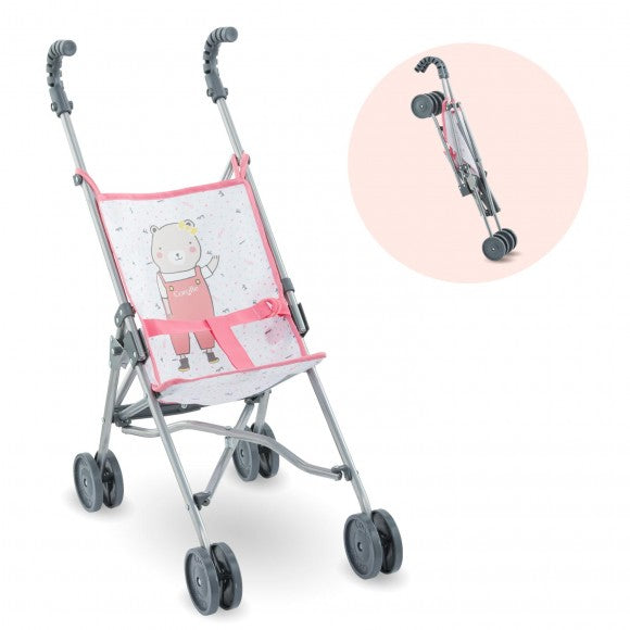 Corolle Umbrella Stroller Pink