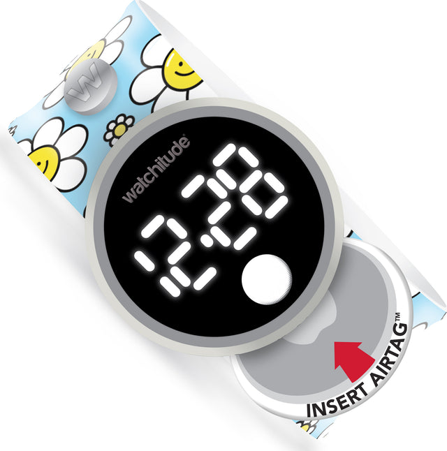 Happy Flowers - Tag'd Trackable Watch