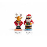 Santa & Deer Playing Jingle Bells