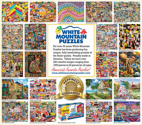 Sunday Afternoon - 1000 Piece - White Mountain Puzzles