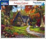 Autumn Cottage - 1000 Piece - White Mountain Puzzles