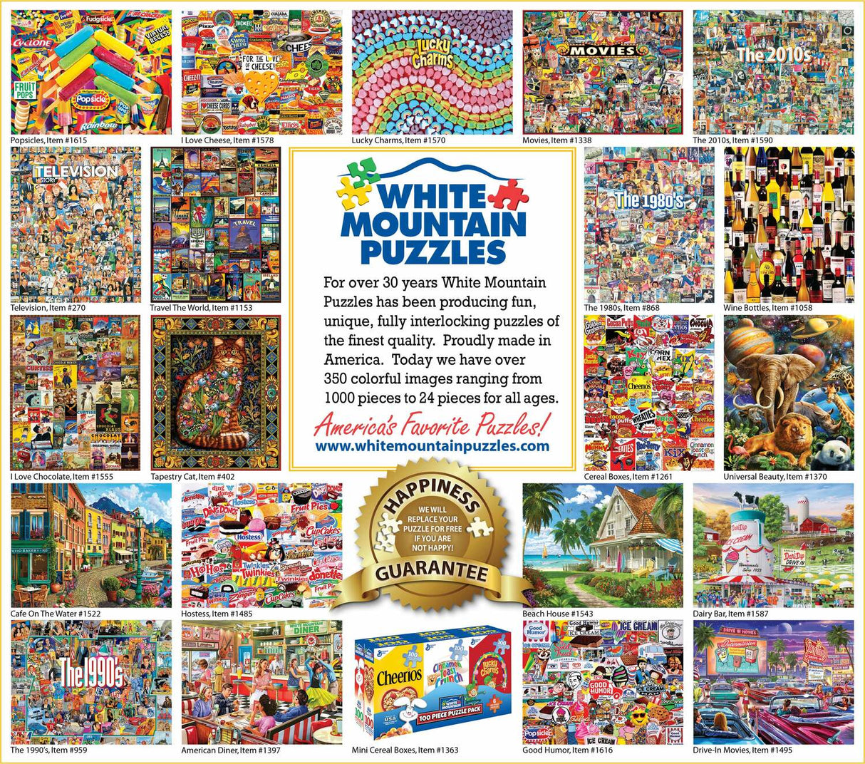 Beach House - 1000 Piece - White Mountain Puzzles