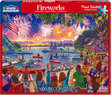 4th Fireworks - 1000 Piece - White Mountain Puzzles