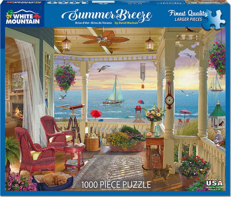 Summer Breeze - 1000 Piece - White Mountain Puzzles