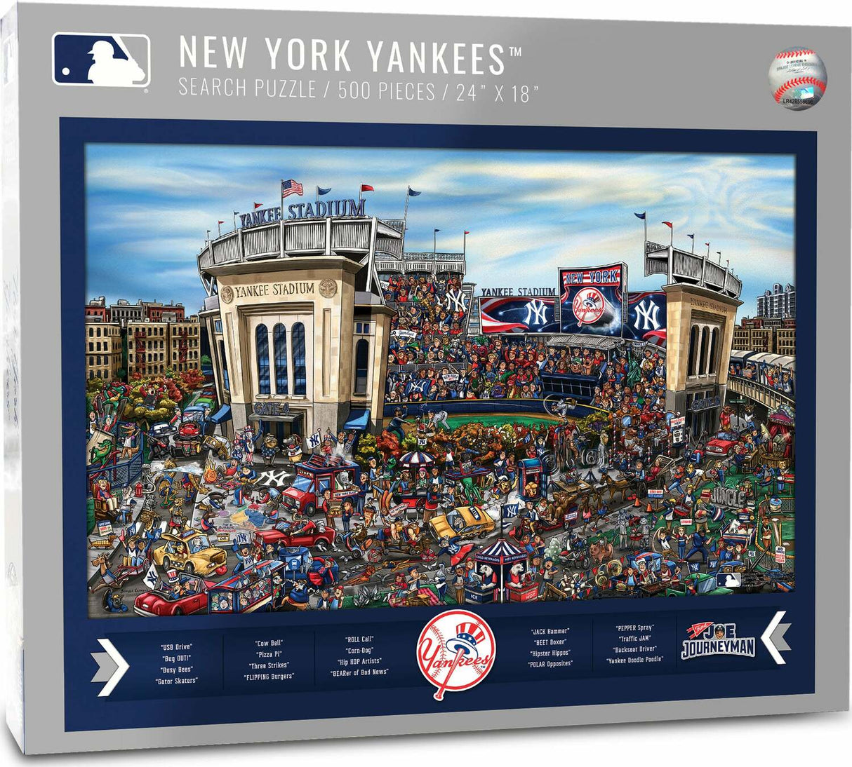 NY Yankees Puzzle - 500 Pieces