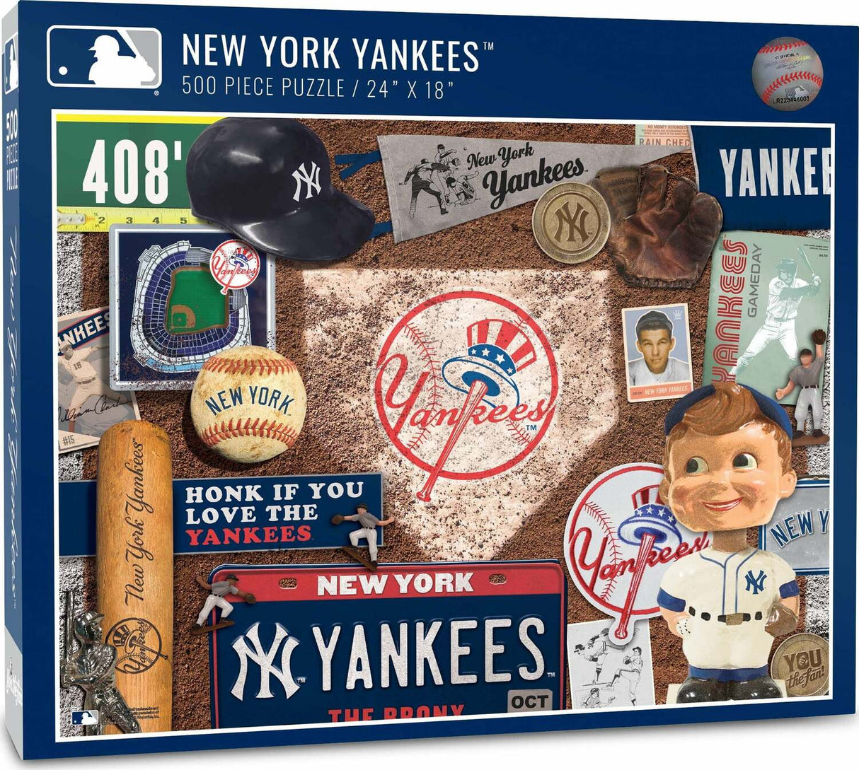 NY Yankees - Retro - 500 Pieces