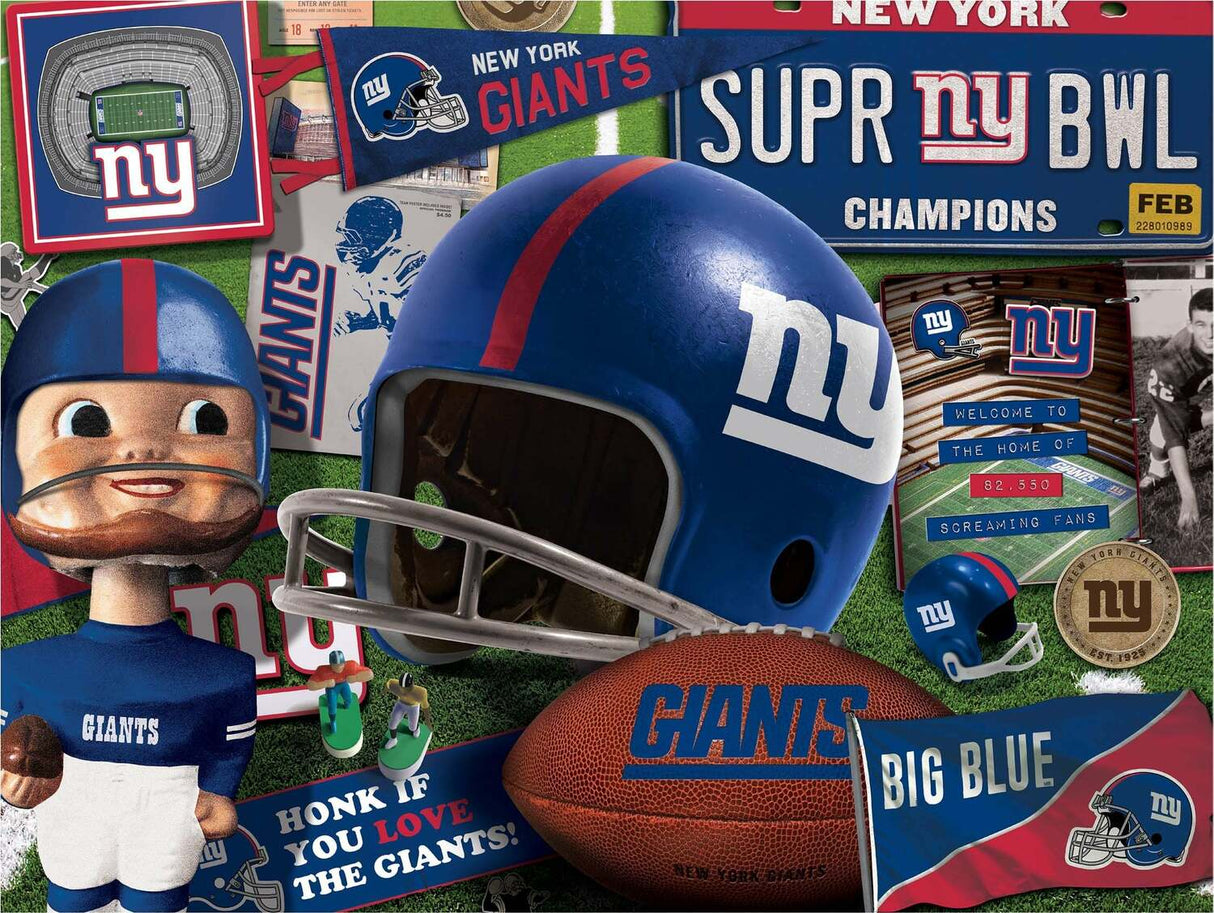 NY Giants - Retro - 500 Pieces