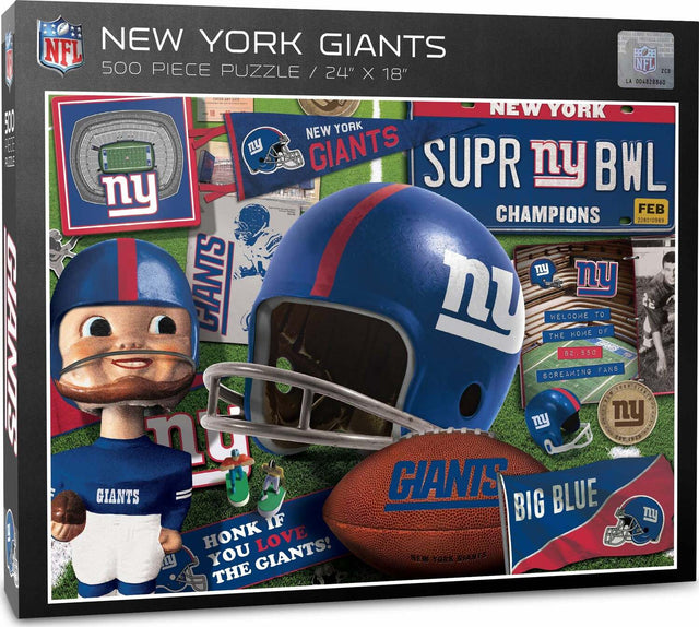 NY Giants - Retro - 500 Pieces