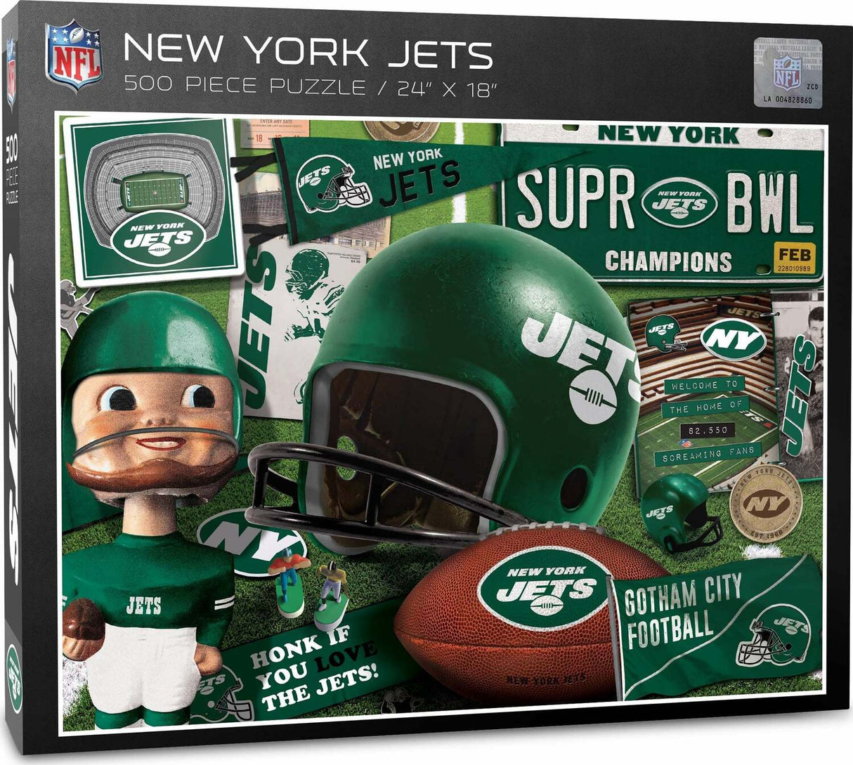 NY Jets - Retro - 500 Pieces