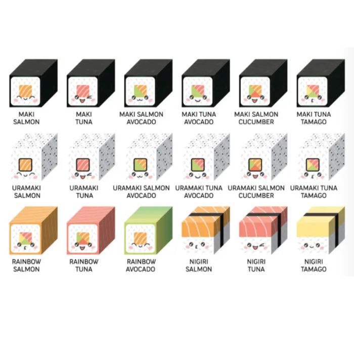 Sushi Blocks (Sold Individually)