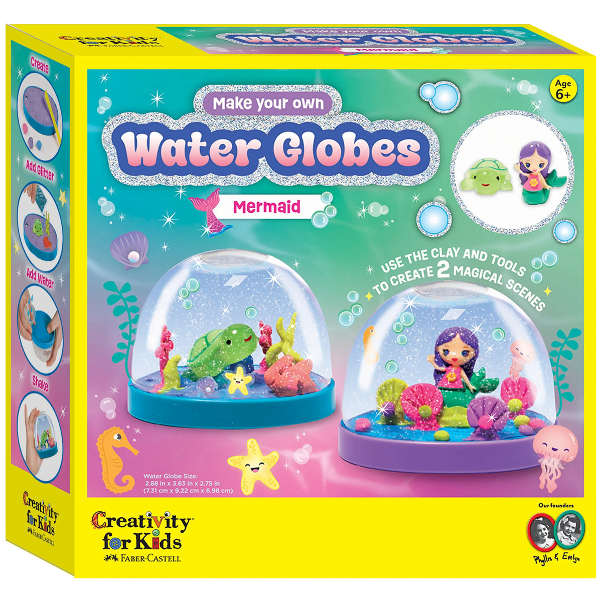 Mermaid Myo Water Globe
