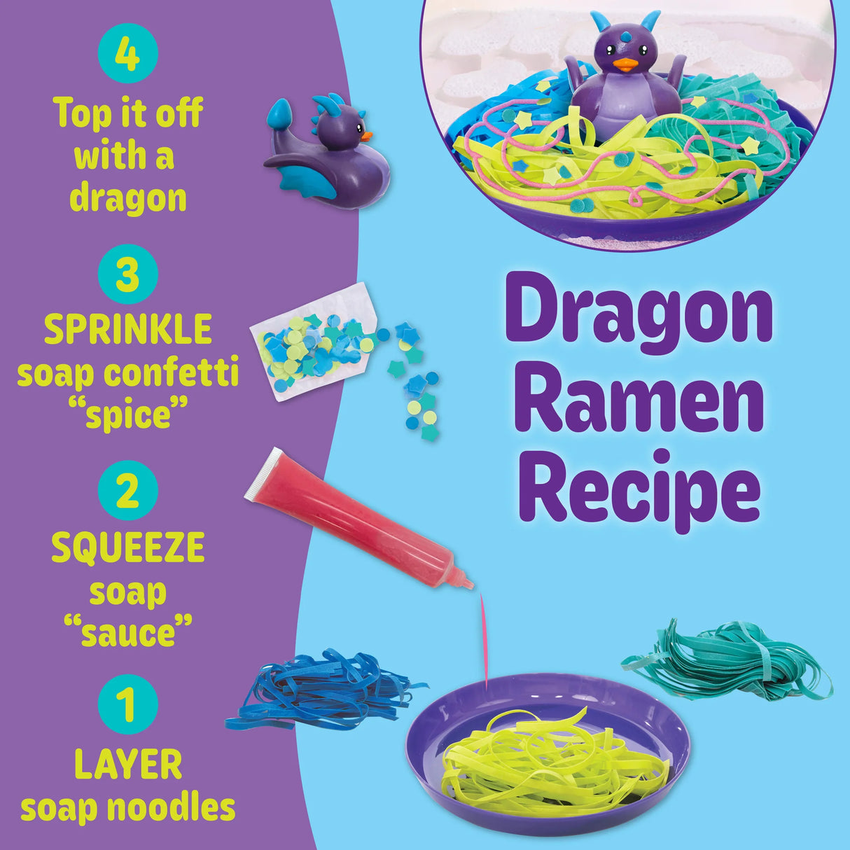 Dragon Spaghetti Soap Noodles
