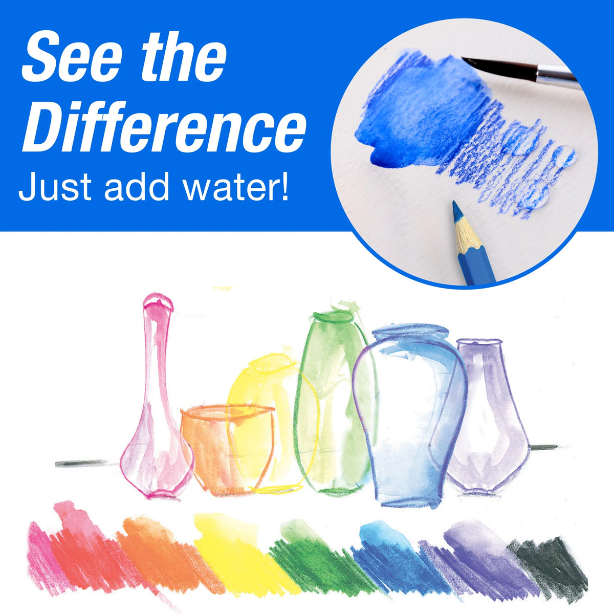 Watercolor Pencil Step By Step