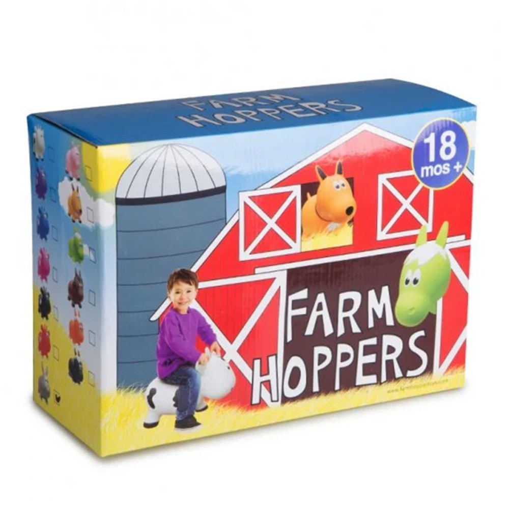 Farm Hopper - Yellow Dog - Fun Stuff Toys