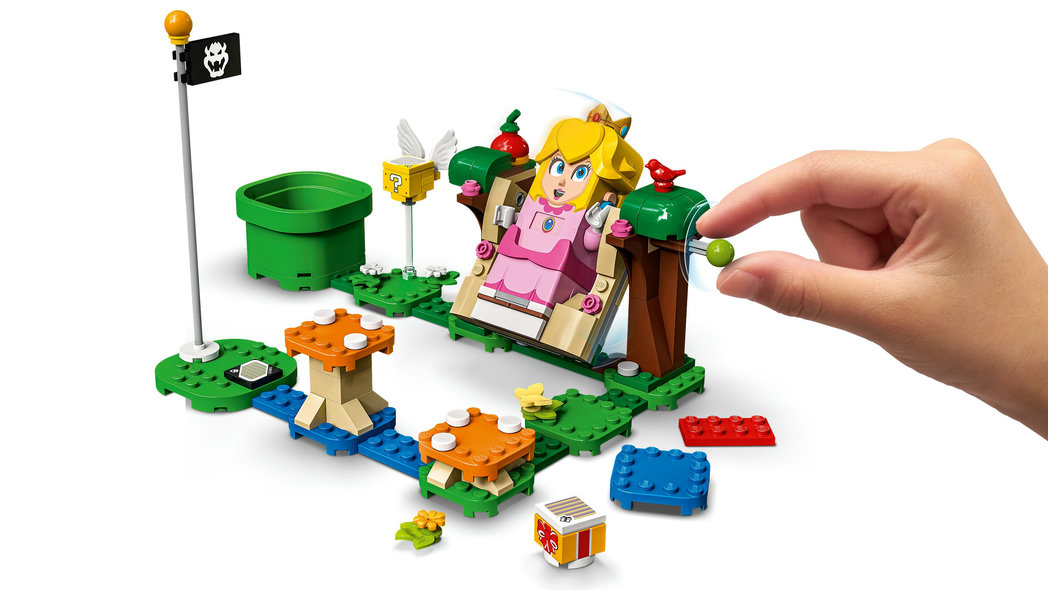 LEGO Super Mario Adventures with Peach Starter Course, Buildable Game, Toy  with Interactive Figure, Yellow Toad & Lemmy, Birthday Gift Idea for Kids