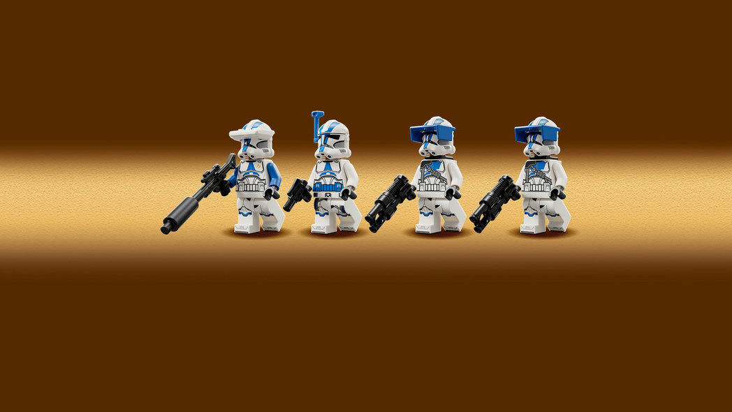 LEGO Star Wars Minifigure - 501st Legion Clone Trooper + blaster - Extra  Extra Bricks